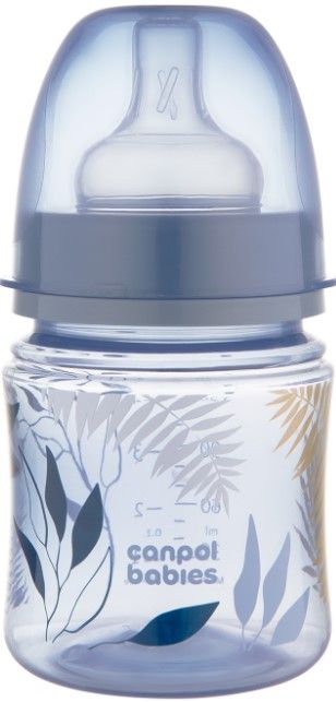 Canpol babies Antikoliková lahev EasyStart GOLD 120ml modrá